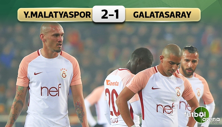 Yeni Malatyaspor 2-1 Galatasaray maç özeti ve golleri (İZLE)