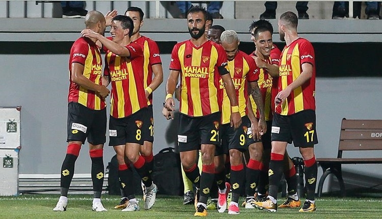 Göztepenin ilk yarı performansı alkış aldı