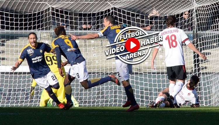 Hellas Verona 3-0 Milan maçı özeti ve golleri (İZLE)