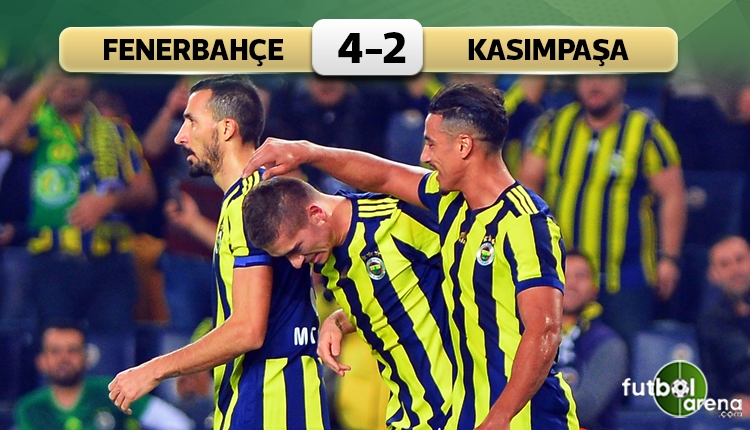 Fenerbahçe 4-2 Kasımpaşa maç özeti ve golleri (İZLE)