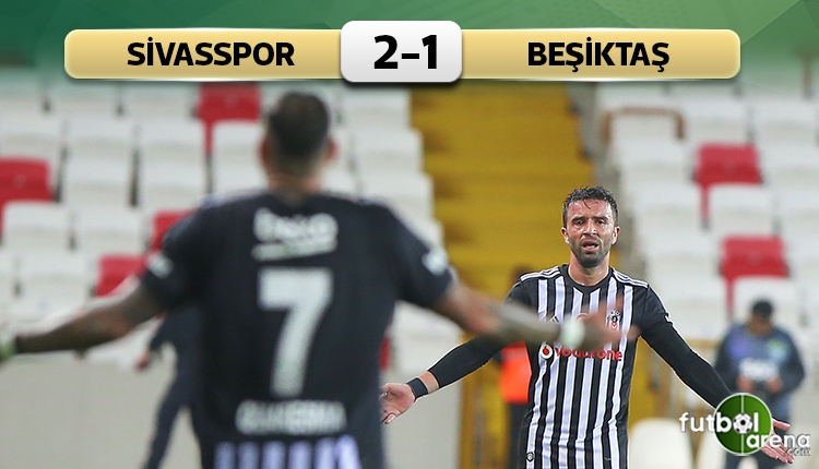 Sivasspor 2-1 Beşiktaş maç özeti ve golleri (İZLE)