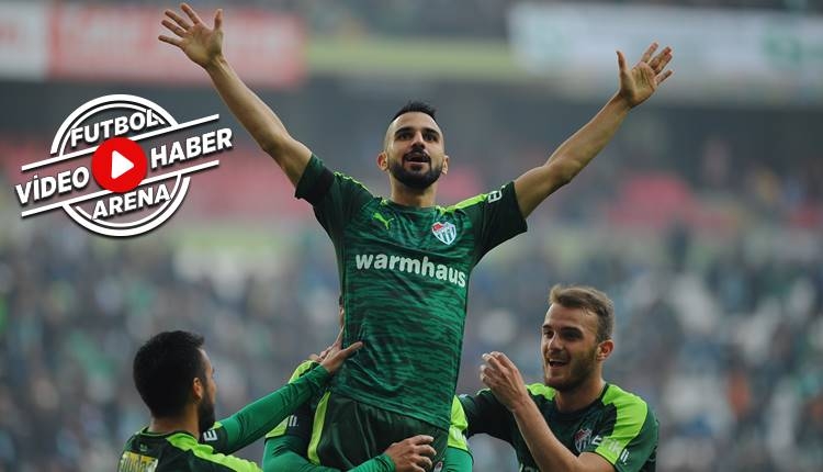 Konyaspor 0-3 Bursaspor maçı özeti ve golleri (İZLE)