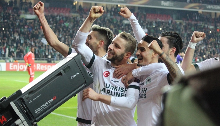 Konyasporun en golcüsü sağ bek Nejc Skubic