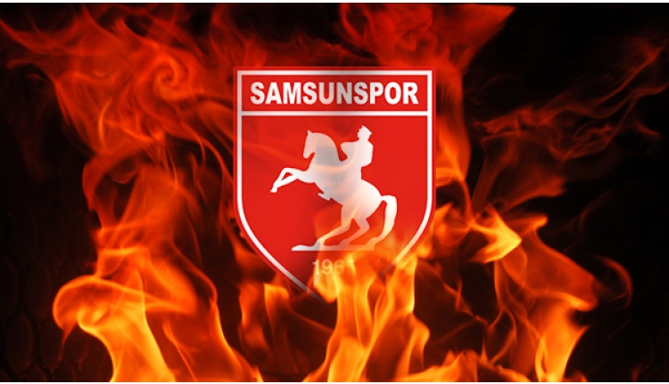 Samsunsporlu futbolculardan protesto!