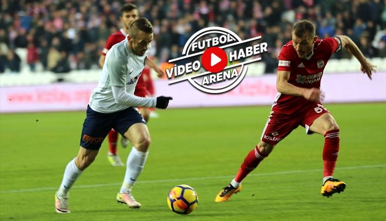 Sivasspor 1-0 Başakşehir maçı özeti ve golü (İZLE)