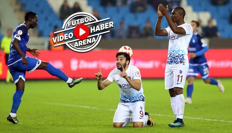 Trabzonspor 5-1 Erzurumspor maçı özeti ve golleri (İZLE)