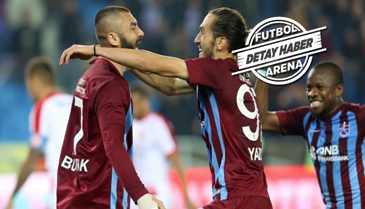 Trabzonspor'da Burak Yılmaz, Avrupa'da ilk 10da