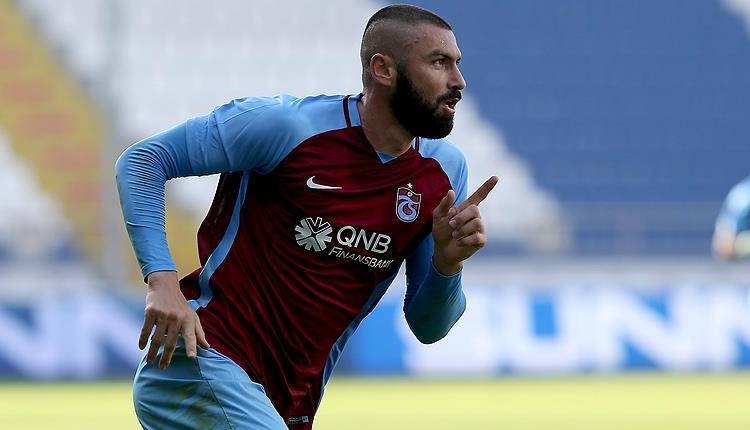 Trabzonspor'da Burak Yılmaz'dan şampiyonluk açıklaması