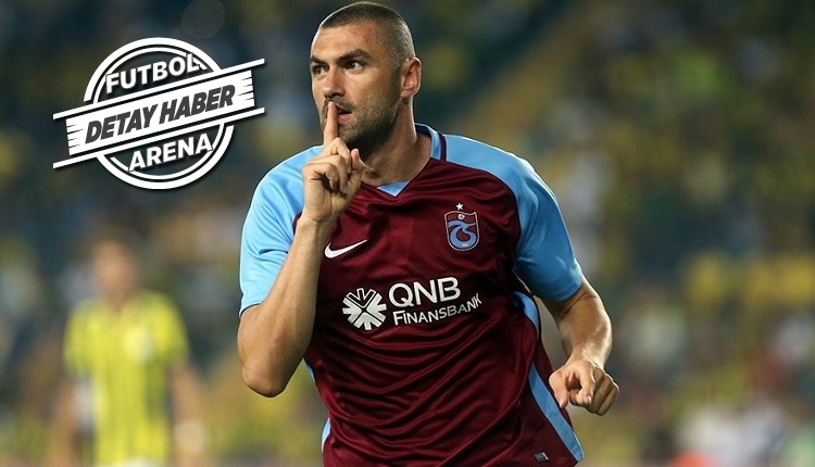 Trabzonspor'da Burak Yılmaz'ın Antalyaspor'a attığı golde ilginç detay