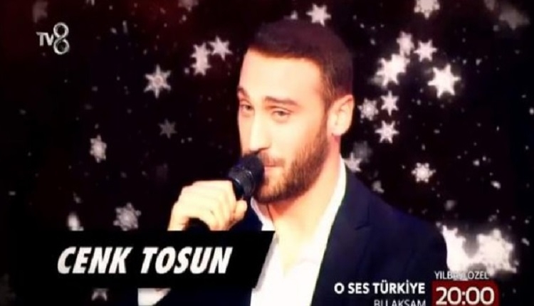 TV8 O Ses Türkiye Yılbaşı Özel'de Cenk Tosun sahnede!