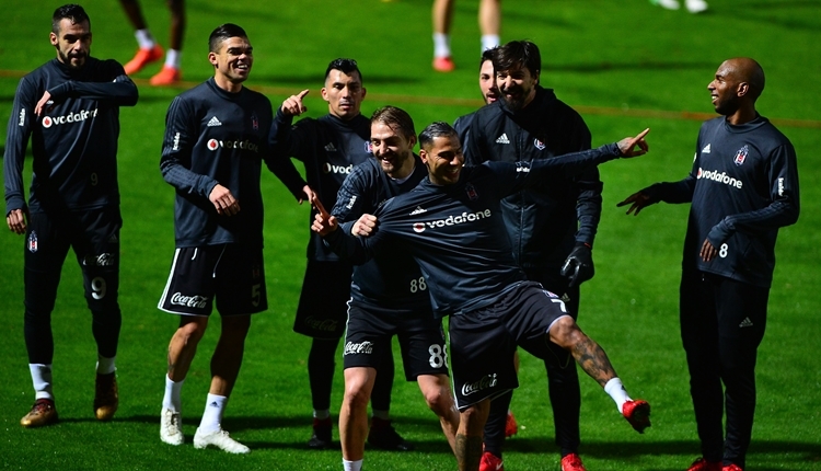 Beşiktaş'ta Süper Lig gibi idman maçı