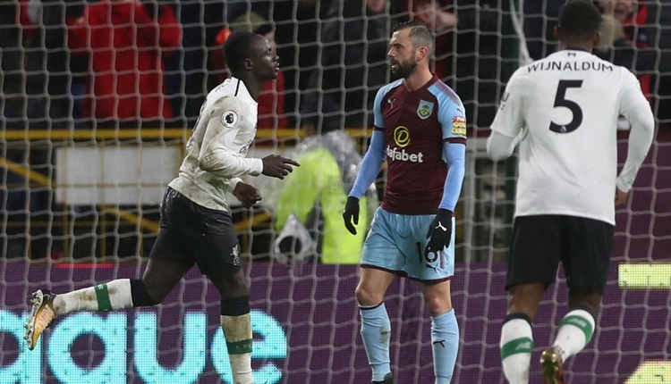 Burnley 1-2 Liverpool maç özeti ve golleri