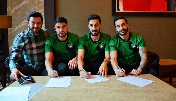 Denizlispor'da üç transfer birden