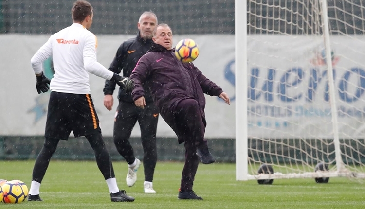 Fatih Terim basın maçında hat-trick yaptı