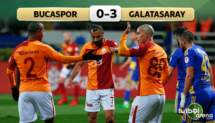 Bucaspor - Galatasaray maçı özeti ve golleri (İZLE)