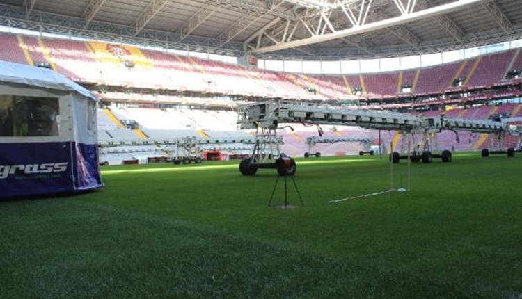 Galatasaray'dan hibrit çim açıklaması! Türk Telekom Stadyumu haftaya hazır