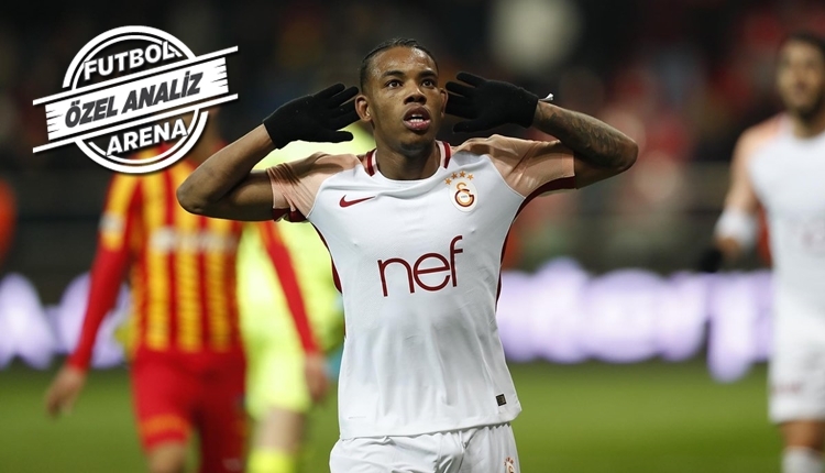 Garry Rodrigues, Kayserispor - Galatasaray maçının yıldızı oldu