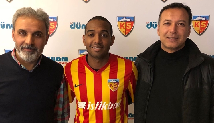 Kayserispor, William Douglas De Amorim transferini resmen açıkladı