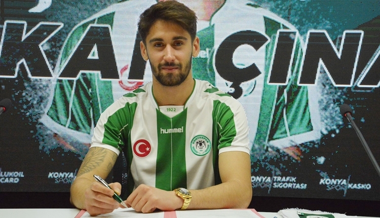 Konyaspor'da Orkan Çınar için imza töreni: 'Çok çılgınlar'