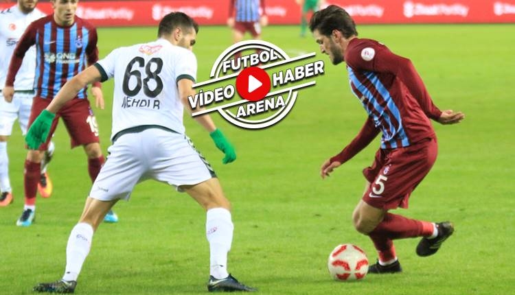 Trabzonspor 1-1 Konyaspor maçı özeti ve golleri (İZLE)