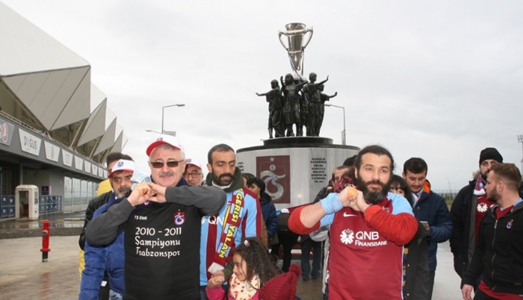 Trabzonspor'da 'Şike Anıtı' sergilendi