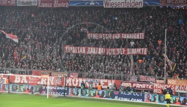 5 bin Beşiktaş taraftarı Allianz Arena'yı inletti