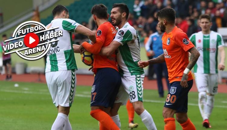 Konyaspor 1-1 Başakşehir maçı özeti ve golleri (İZLE)