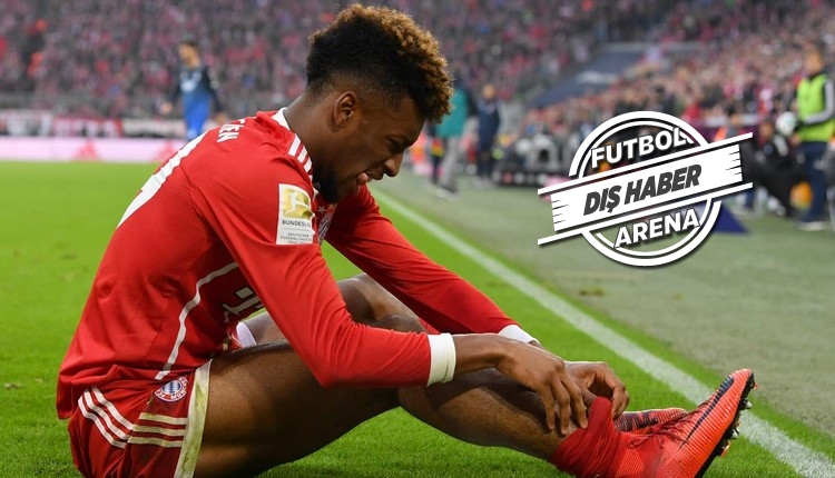 Bayern Münih'e Kingsley Coman şoku