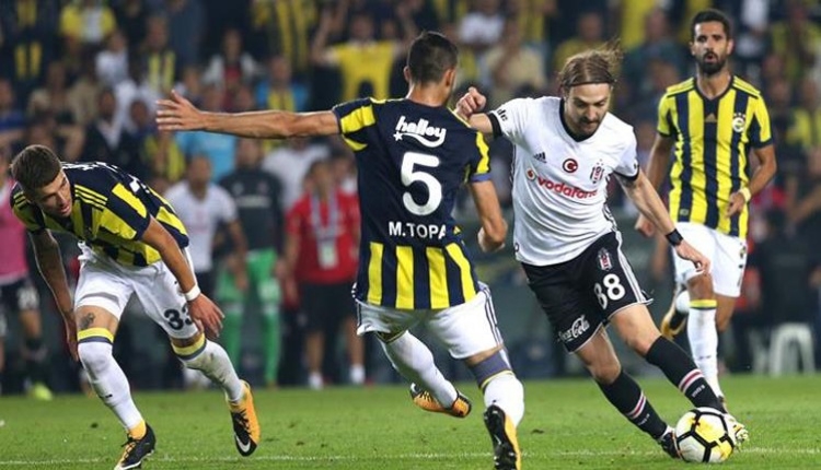 Beşiktaş - Fenerbahçe derbisinde goller yabancılardan