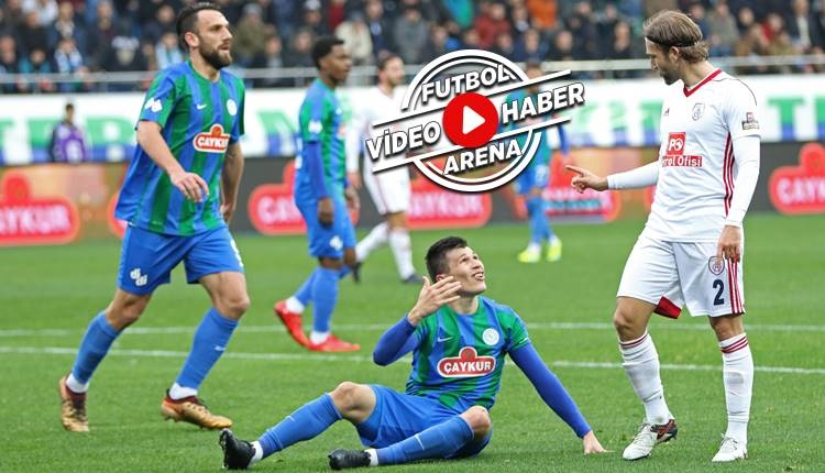 Çaykur Rizespor 0-3 Altınordu maçı özeti ve golleri (İZLE)
