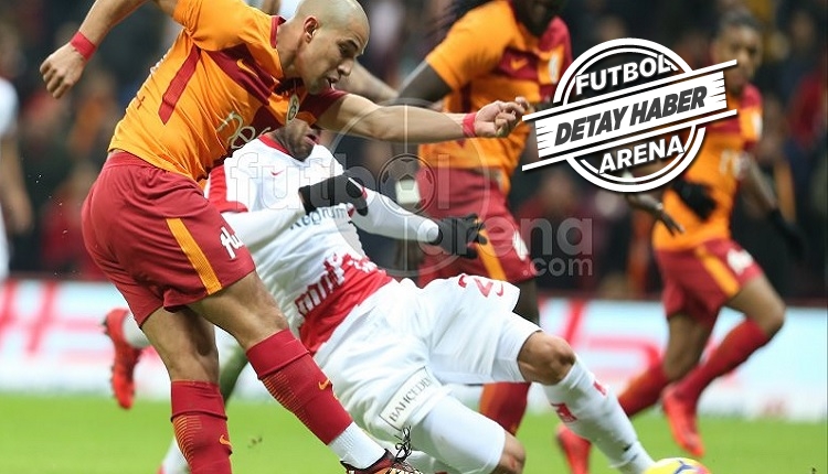 Feghouli Galatasaray'da zirve yaptı! Valencia ve West Ham'daki dönemini geçti