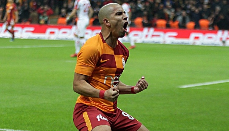 Feghouli'den Galatasaray taraftarları için paylaşım