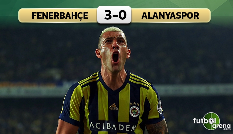 Fenerbahçe 3-0 Alanyaspor maç özeti ve golleri (İZLE)