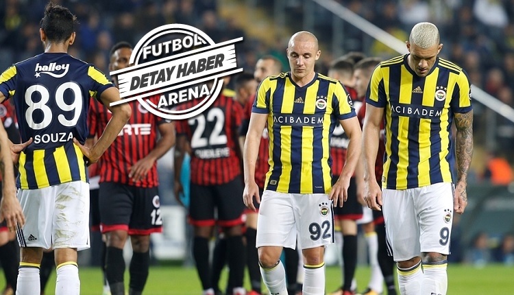 Fenerbahçe'de ilginç detay! 2 puanlık kayba rağmen