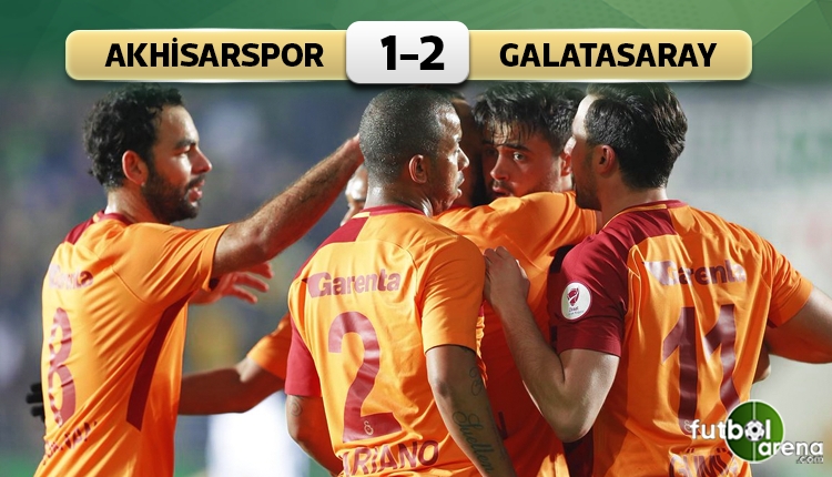 Akhisarspor 1-2 Galatasaray maç özeti ve golleri (İZLE)