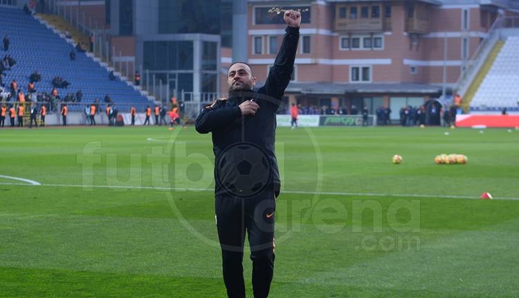 Galatasaray taraftarından Hasan Şaş eşliğinde Fenerbahçe'ye gönderme!