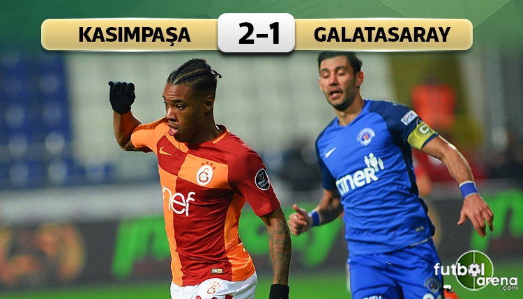 Kasımpaşa 2-1 Galatasaray maç özeti ve golleri (İZLE)