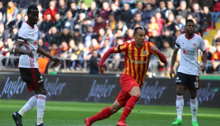 Kayserispor 1 - 1 Sivasspor maçın özeti ve golleri