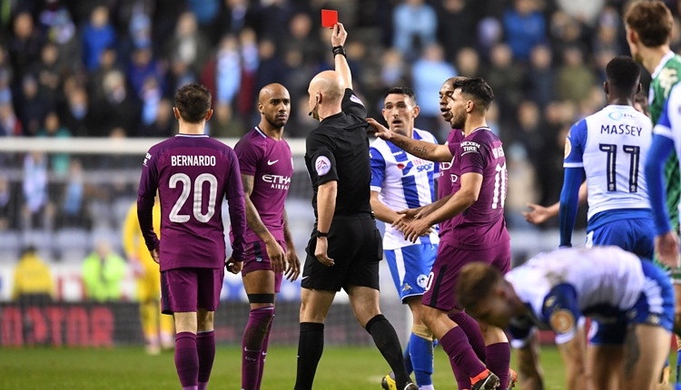 Manchester City, Wigan'a elendi! FA Cup'ta şok skor