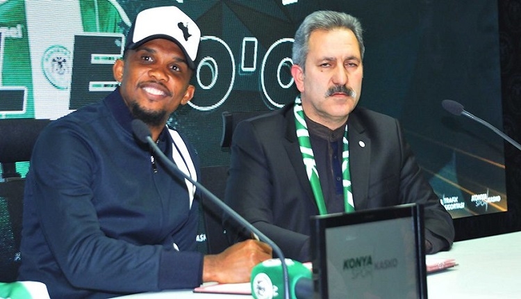 Samuel Eto'o Galatasaray maçında 11'de! Mehmet Özdilek açıkladı