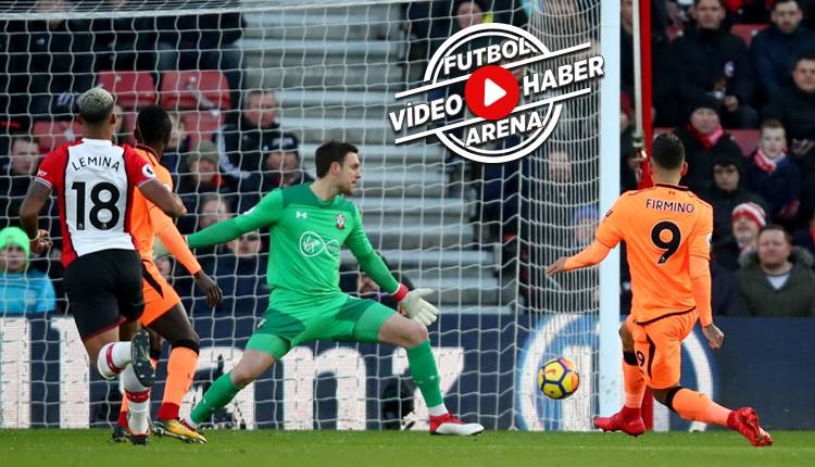 Southampton 0-2 Liverpool maçı özeti ve golleri (İZLE)