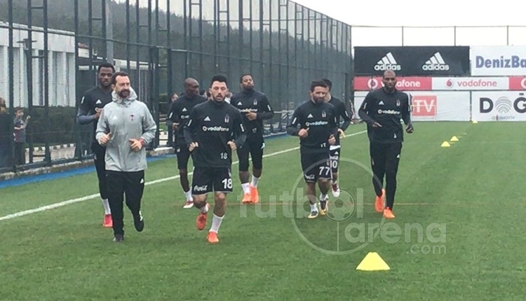 Beşiktaş idmanında gerginlik! Oğuzhan ve Tosic