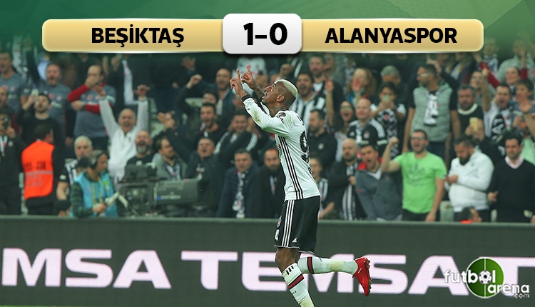 Beşiktaş, Vodafone Park'ta tek golle kazandı (İZLE)