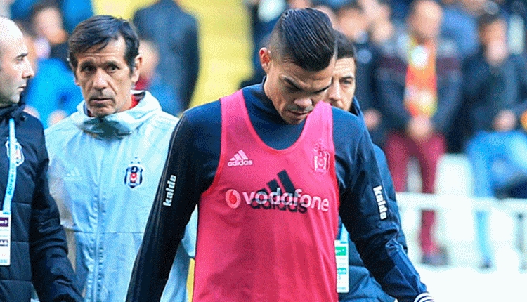 Beşiktaş'ta Pepe 4 hafta yok!