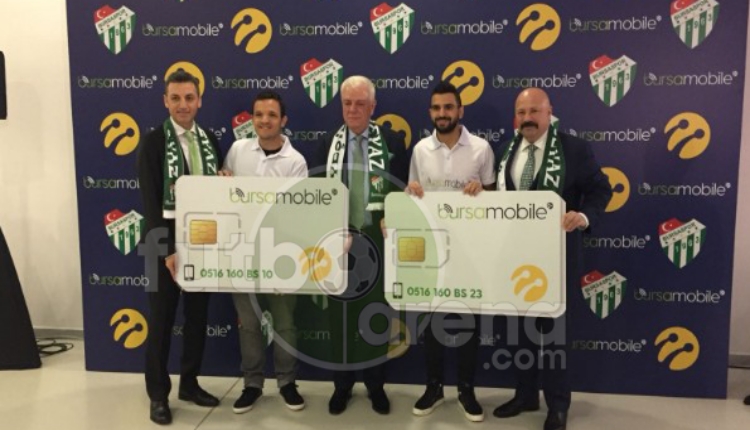 Bursaspor'a Turkcell işbirliği ile 'Bursamobile''