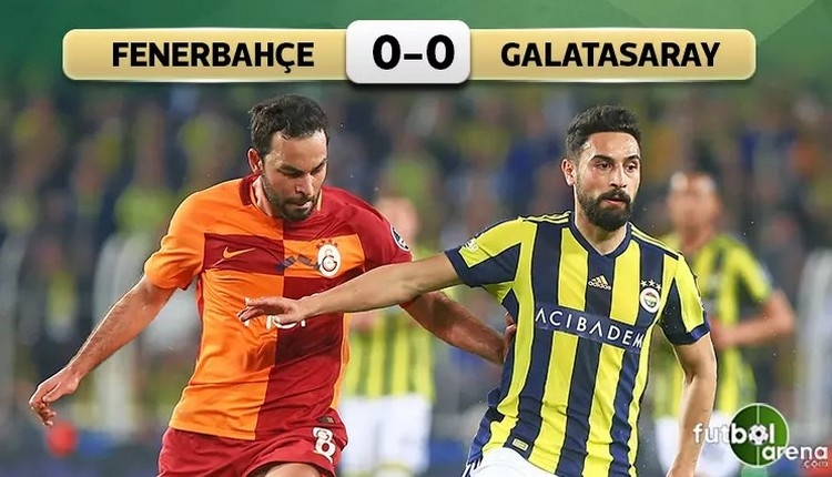 Fenerbahçe 0-0 Galatasaray maç özeti (İZLE)