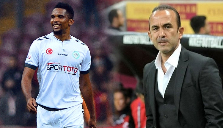 Eto'o'dan Mehmet Özdilek'e olay hareket! Oyundan alınınca...