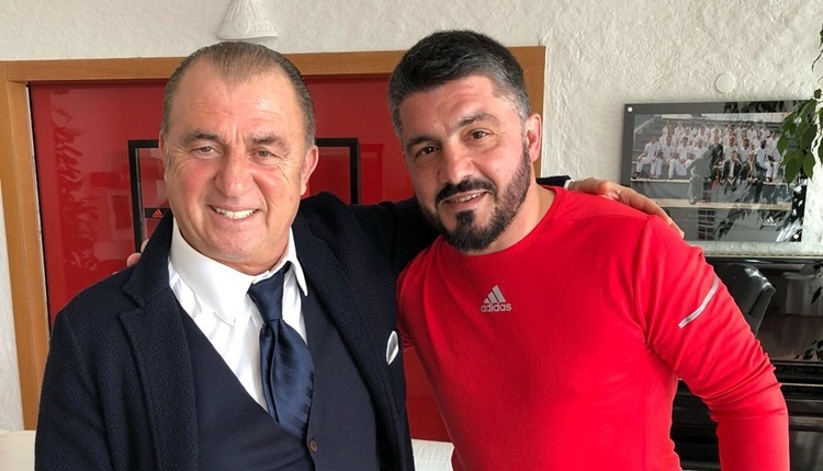 Fatih Terim, İtalya'da Gattuso ile buluştu