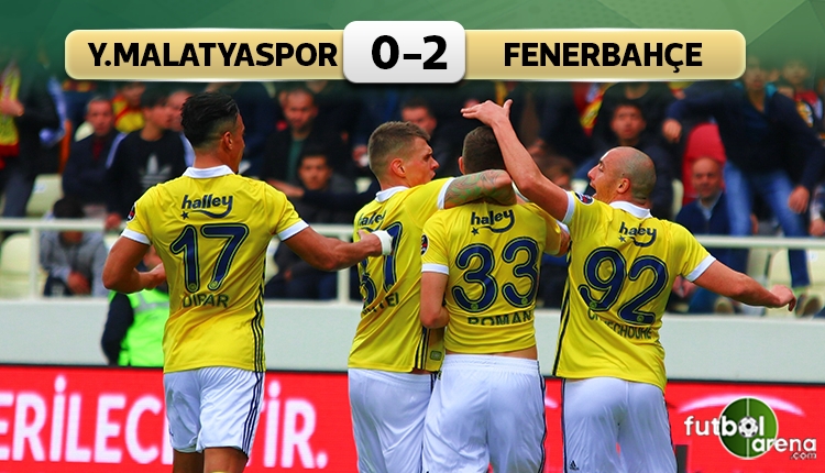 Yeni Malatyaspor 0 - 2 Fenerbahçe maçın özeti ve golleri (İZLE)