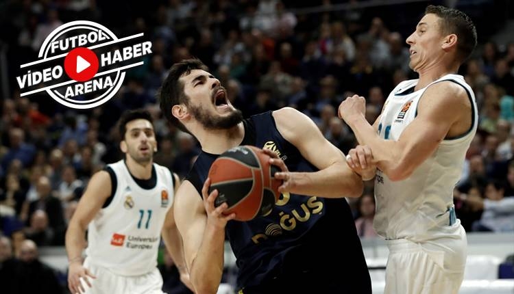 Fenerbahçe, Real Madrid'i deplasmanda devirdi: 83-86 (İZLE)